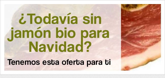 Todavía sin jamón bio para Navidad