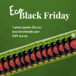 Jamón Duroc ecológico deshuesado y loncheado