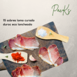 15 sobres de Lomo ecológico loncheado